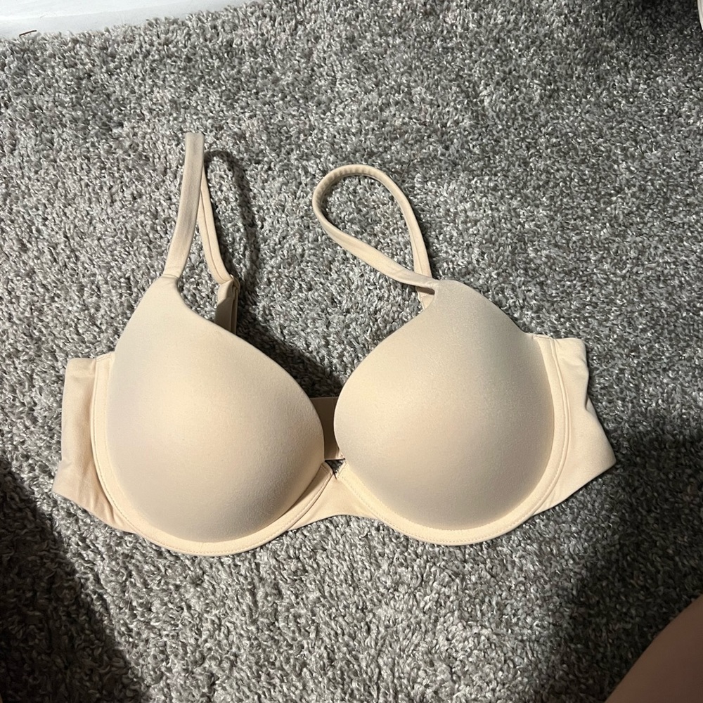 SKIMS Fits Everybody T-Shirt Push Up Bra - SAND